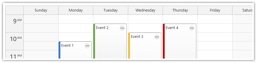 DayPilot JavaScript Calendar Component DayPilot JavaScript Calendar Component