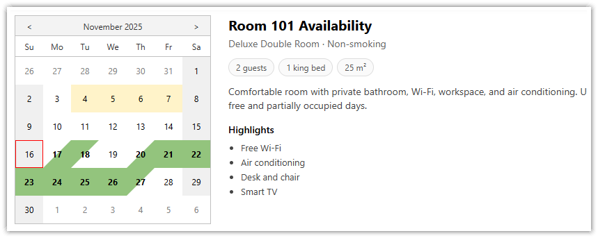 Date Picker with Partial Free-Busy Highlighting using Diagonal Cell Split Date Picker with Partial Free-Busy Highlighting using Diagonal Cell Split