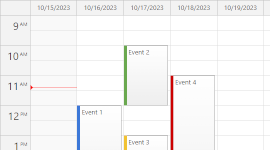 JavaScript Event Calendar Demo