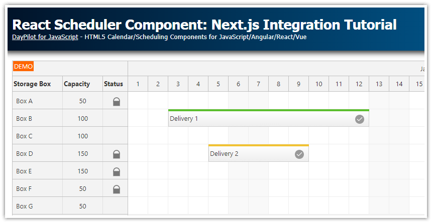 React Scheduler Component   Next.js Integration Tutorial