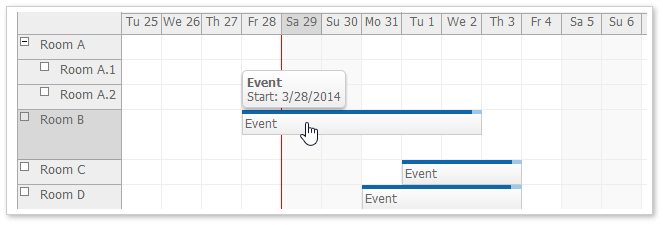 Common UI Tasks - JavaScript Scheduler | DayPilot for JavaScript ...