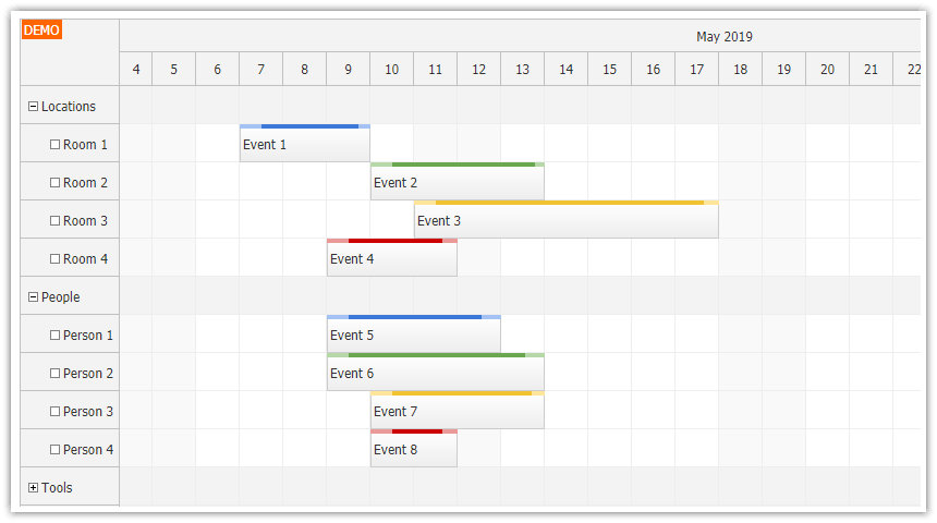 Css Grid Gantt Chart