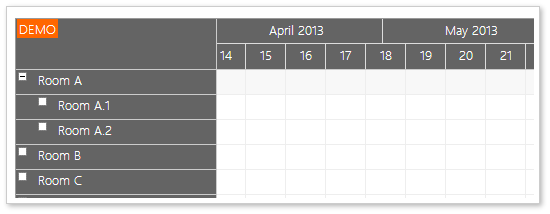 javascript scheduler timeline html5