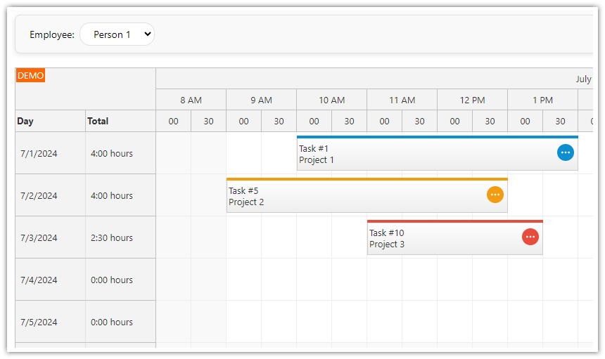 PHP Timesheet App