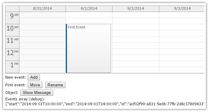 javascript event calendar angularjs