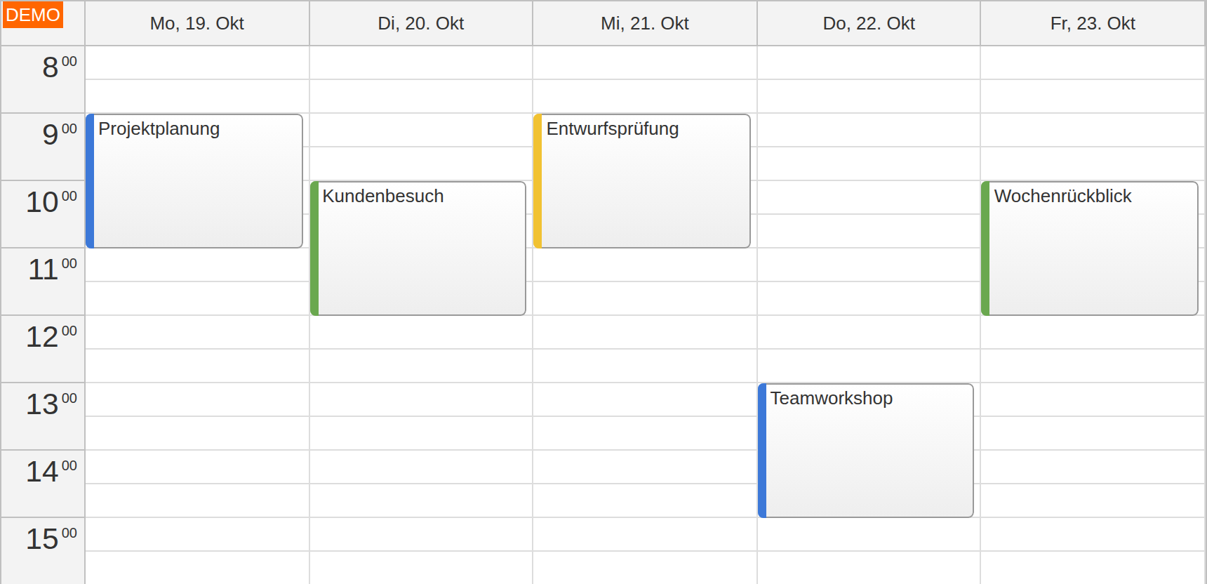 JavaScript Calendar German Localization