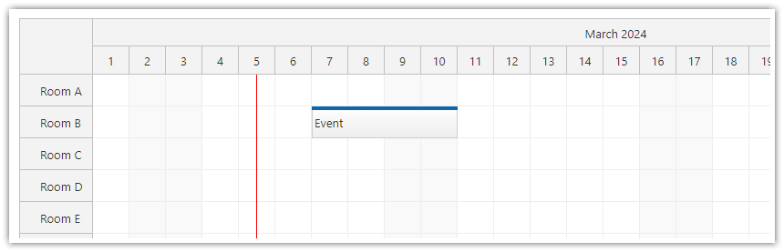 JavaScript Scheduler Highlighting Current Time JavaScript Scheduler Highlighting Current Time